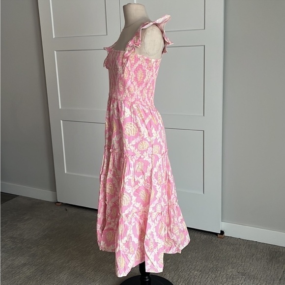 Sail To Sable x Palm Beach Lately Flutter Sleeve Dress Size Small NEW! - Picture 3 of 7